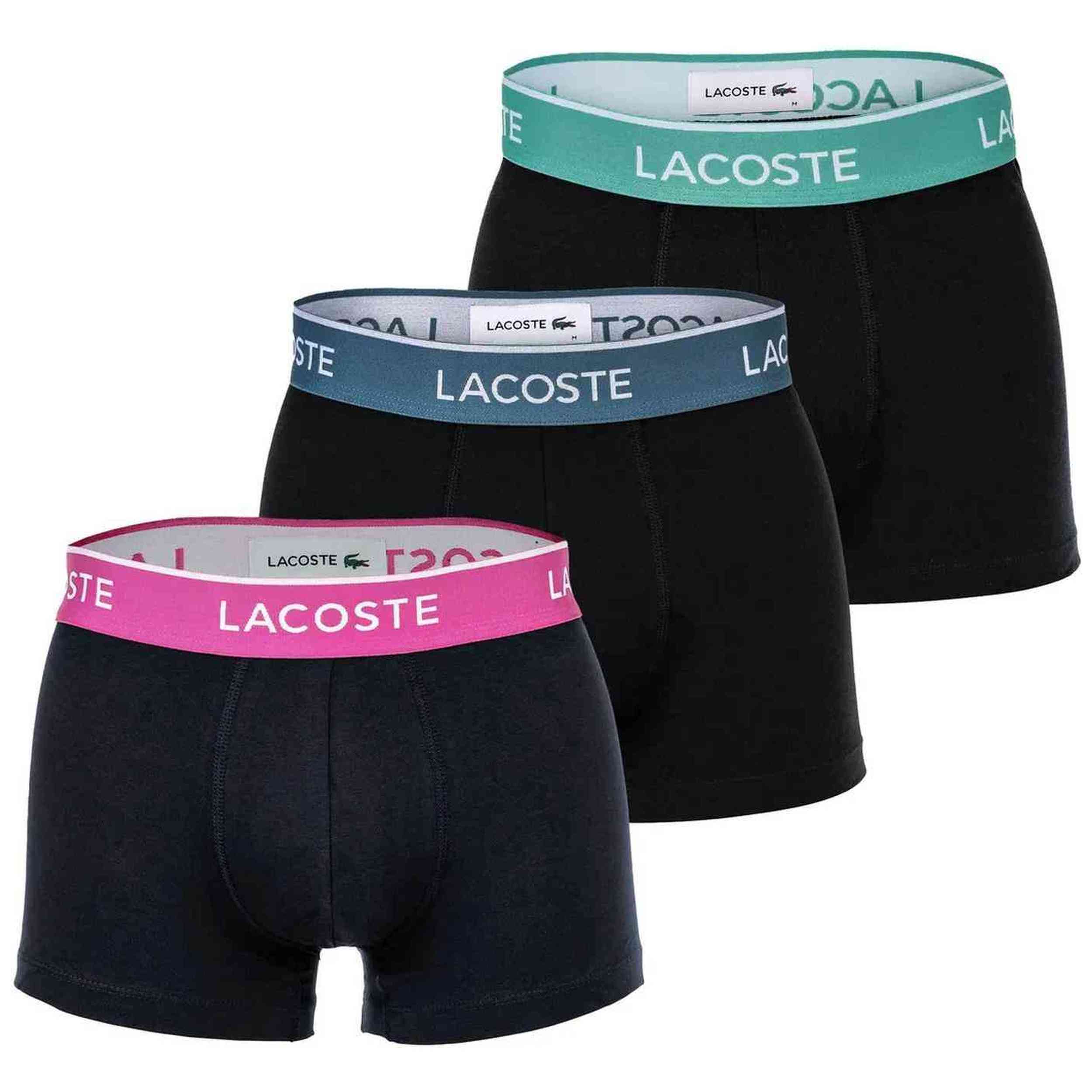 Calzoncillo Boxer Lacoste Pack 3