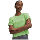 Camiseta De Manga Corta Under Armour Camiseta Under Armour Velociti Manga Corta Verde Mujer