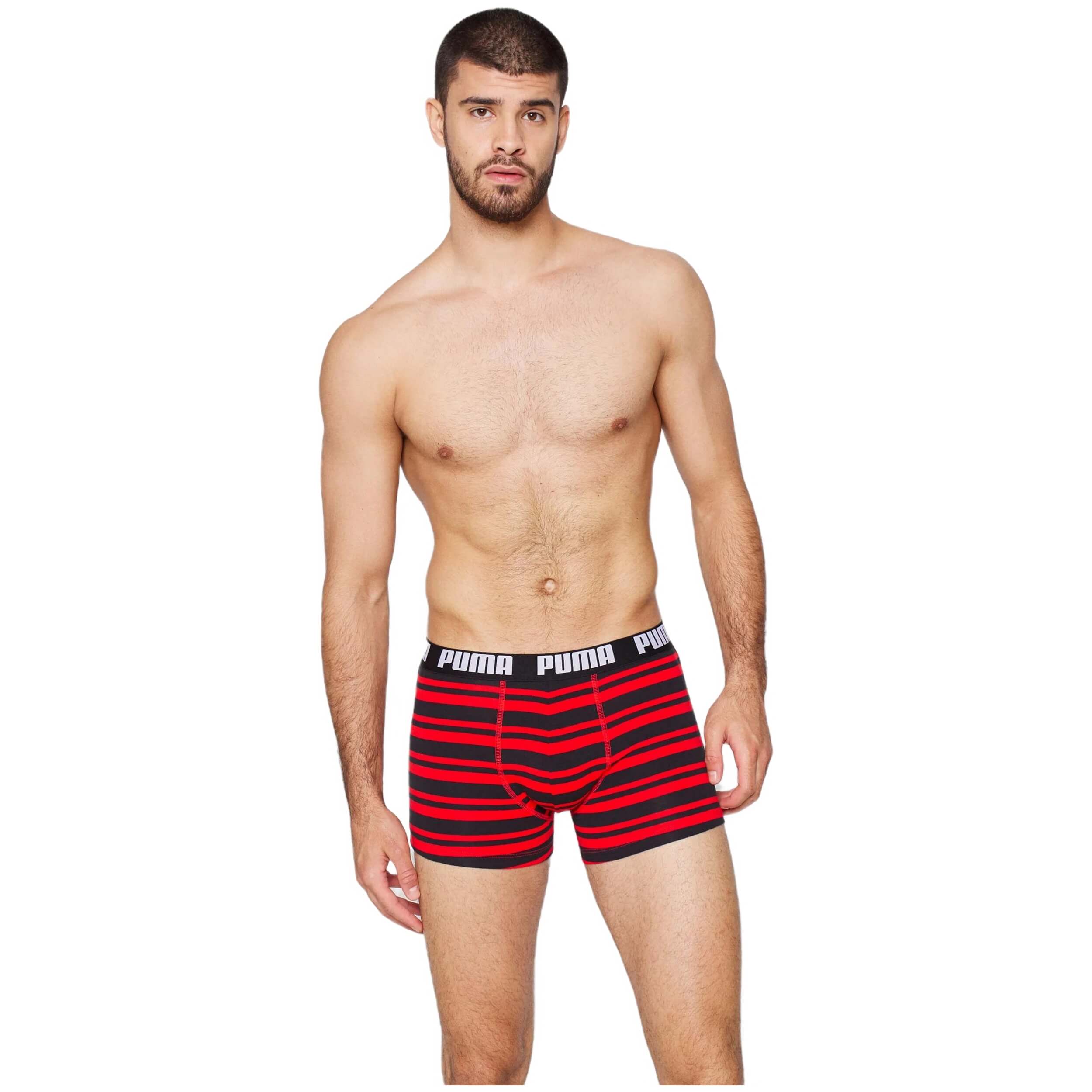 Calzoncillo Boxer Puma Heritage Stripe Pack 2