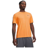 Camiseta De Manga Corta Under Armour Camiseta Under Armour Tech Taping Manga Corta Naranja Pastel