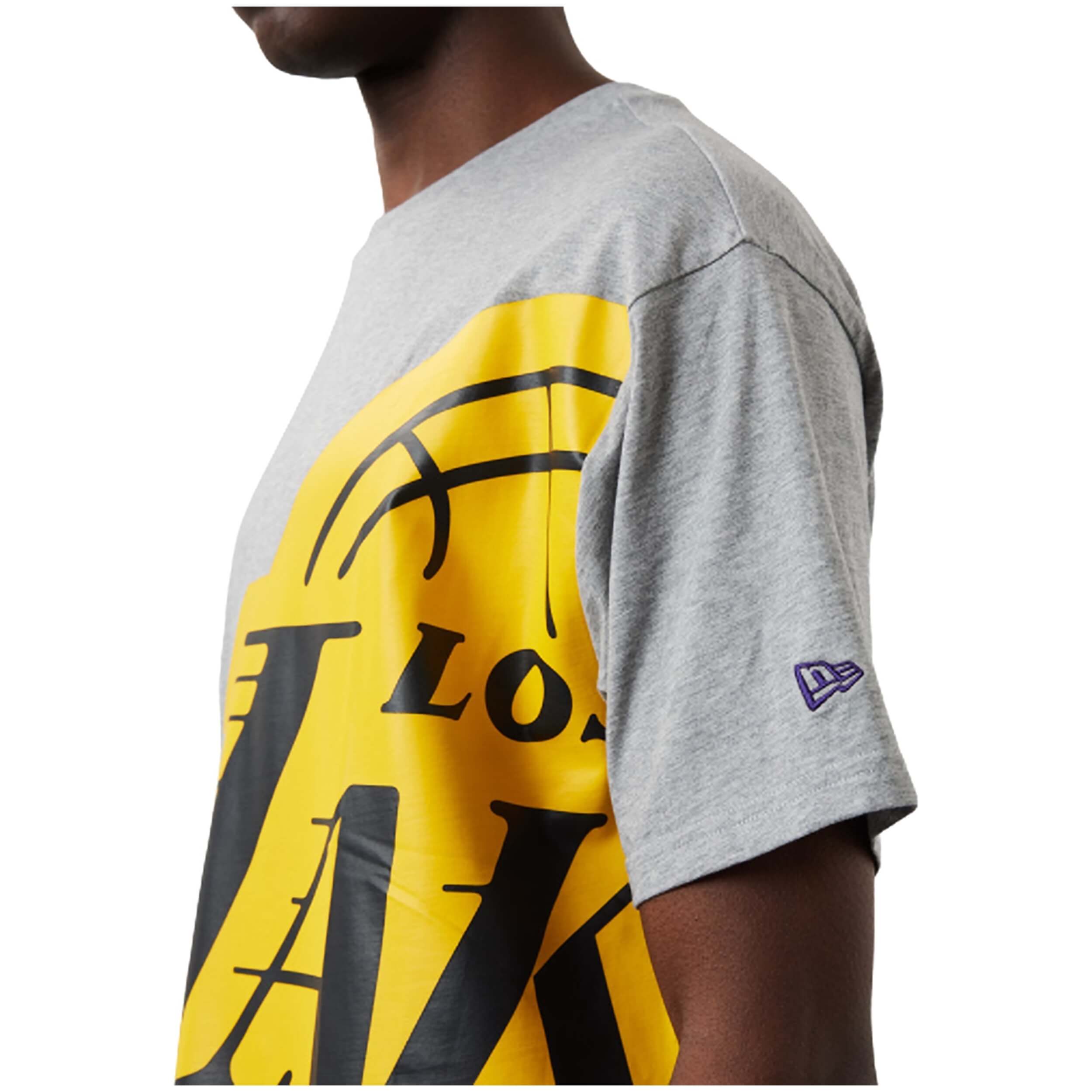 Camiseta De Manga Corta New Era Nba L.A Lakers