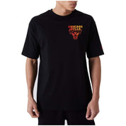 Camiseta De Manga Corta New Era Chicago Bulls Nba Neon Fade