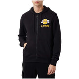 Sudadera New Era La Lakers Nba Script Zip Hoodie