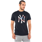 Camiseta De Manga Corta New Era New York Yankees