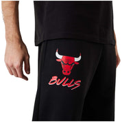 New Era Nba Chicago Bulls Script Logo Jogger Long Pants