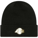 Gorro New Era Metallic Badge Cuff Lakers