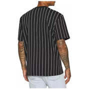 Camiseta De Manga Corta Karl Kani Small Signature Pinstripe