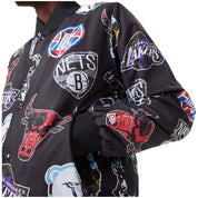 New Era Nba All Over Print Team Hoodie