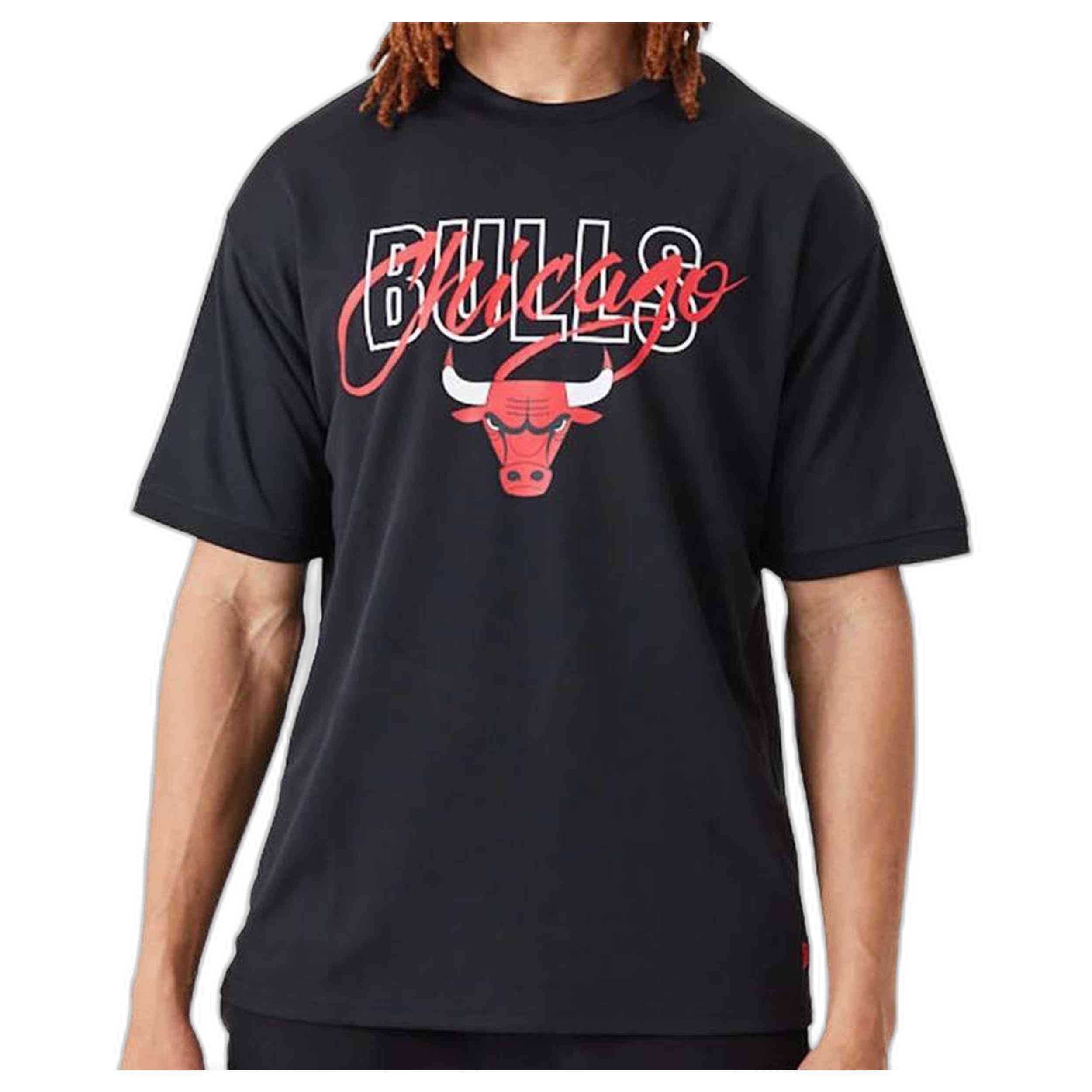 Camiseta De Manga Corta New Era Chicago Bulls Nba