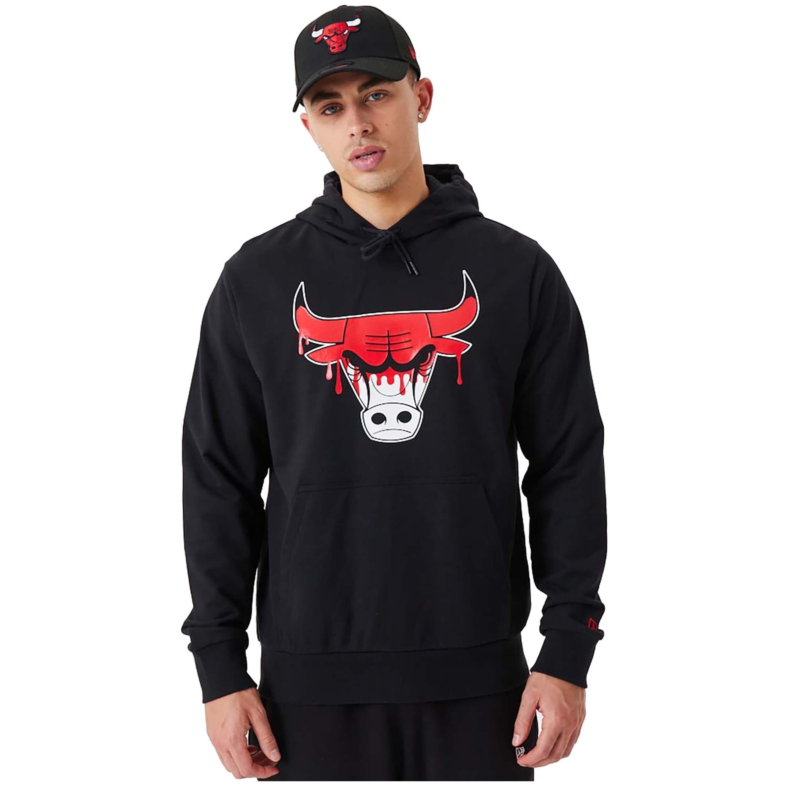 Sudadera Con Capucha New Era Hoody Chicago Bulls