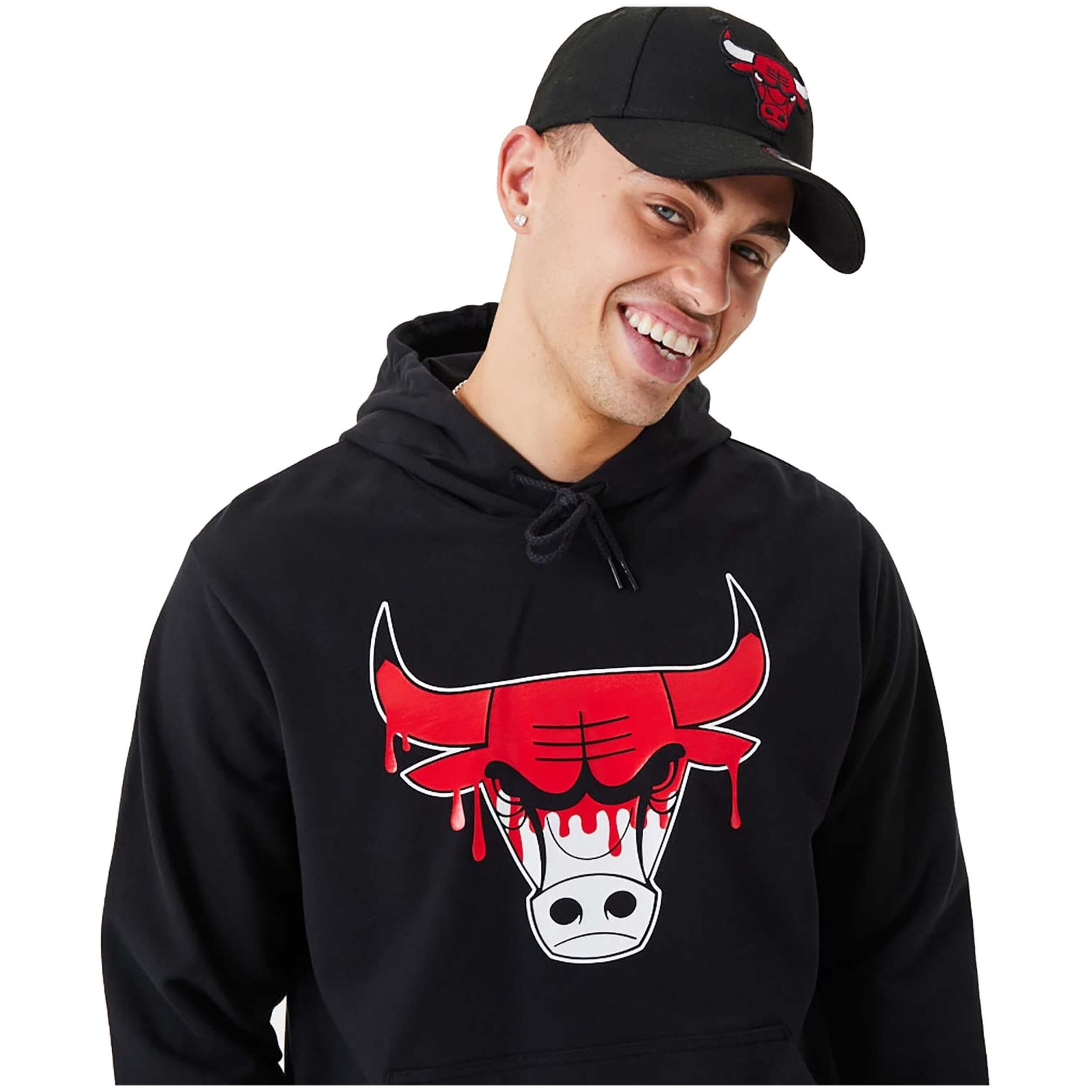 Sudadera Con Capucha New Era Hoody Chicago Bulls