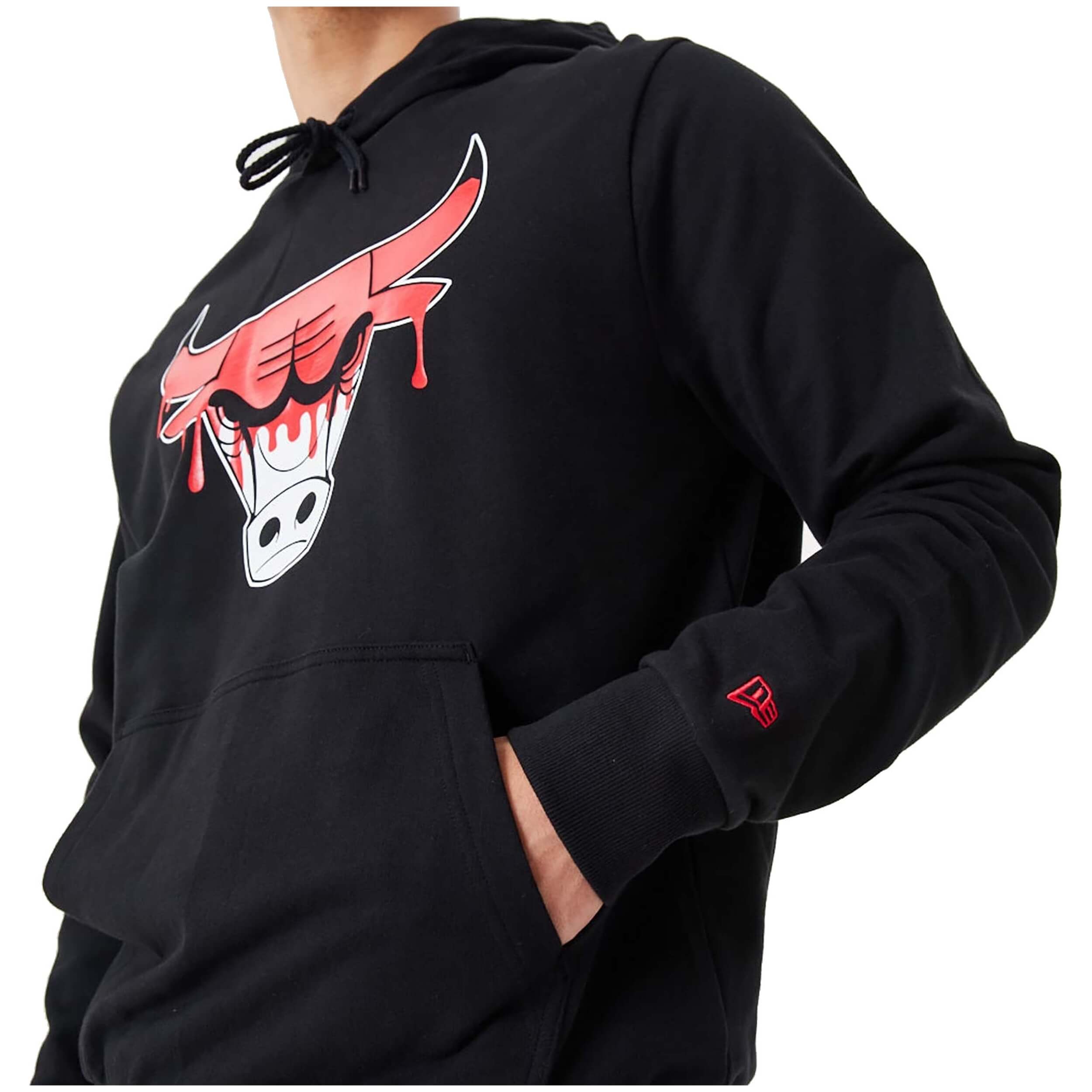 Sudadera Con Capucha New Era Hoody Chicago Bulls