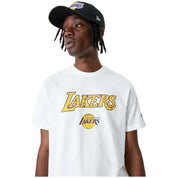 Camiseta De Manga Corta New Era Nba Team Logo