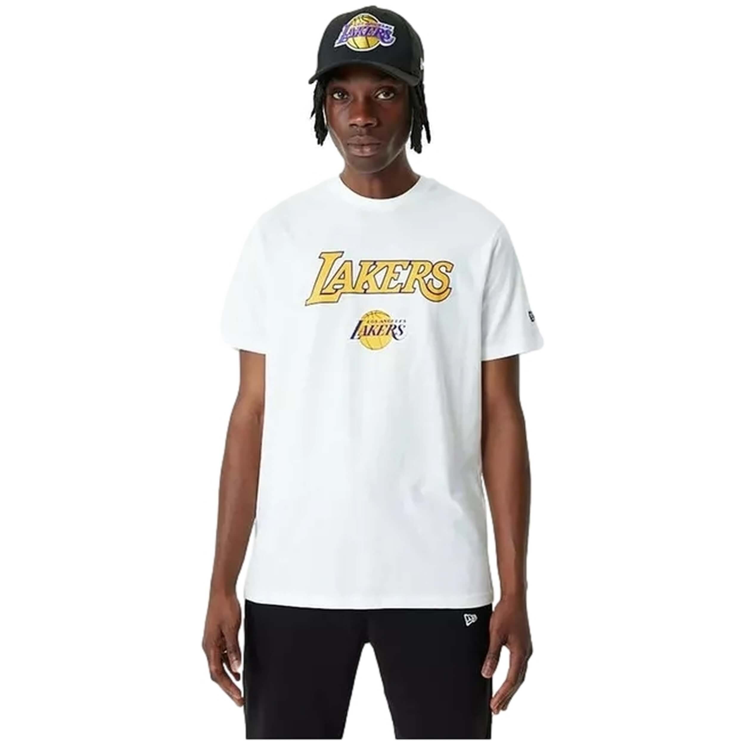 Camiseta De Manga Corta New Era Nba Team Logo