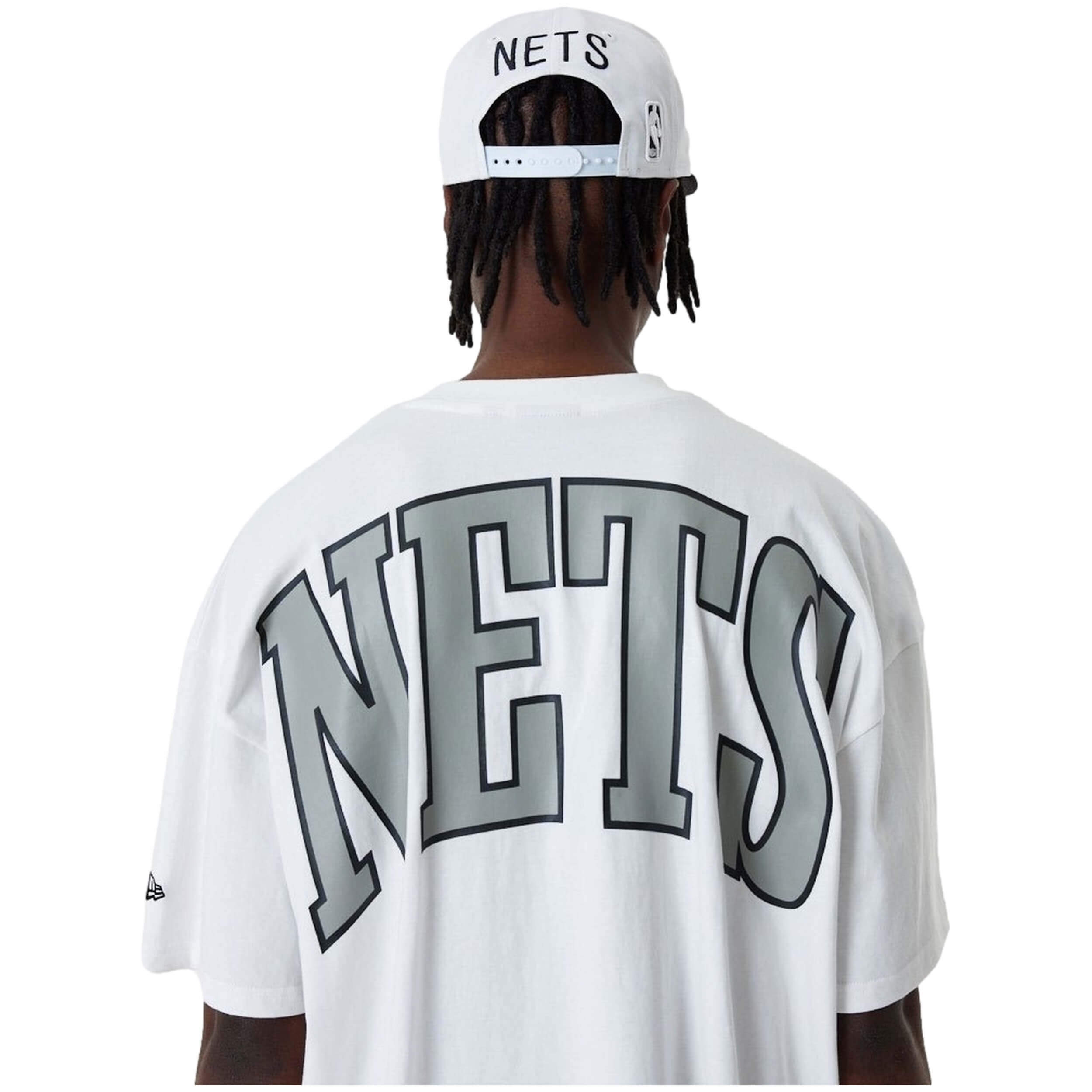 Camiseta De Manga Corta New Era Brooklyn Nets Nba