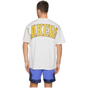 Camiseta De Manga Corta New Era Los Angeles Lakers Nba
