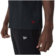 Camiseta De Manga Corta New Era Chicago Bulls Nba Team Logo Mesh Oversized