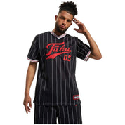 Camiseta De Manga Corta Fubu Varsity Pinstriped Mesh