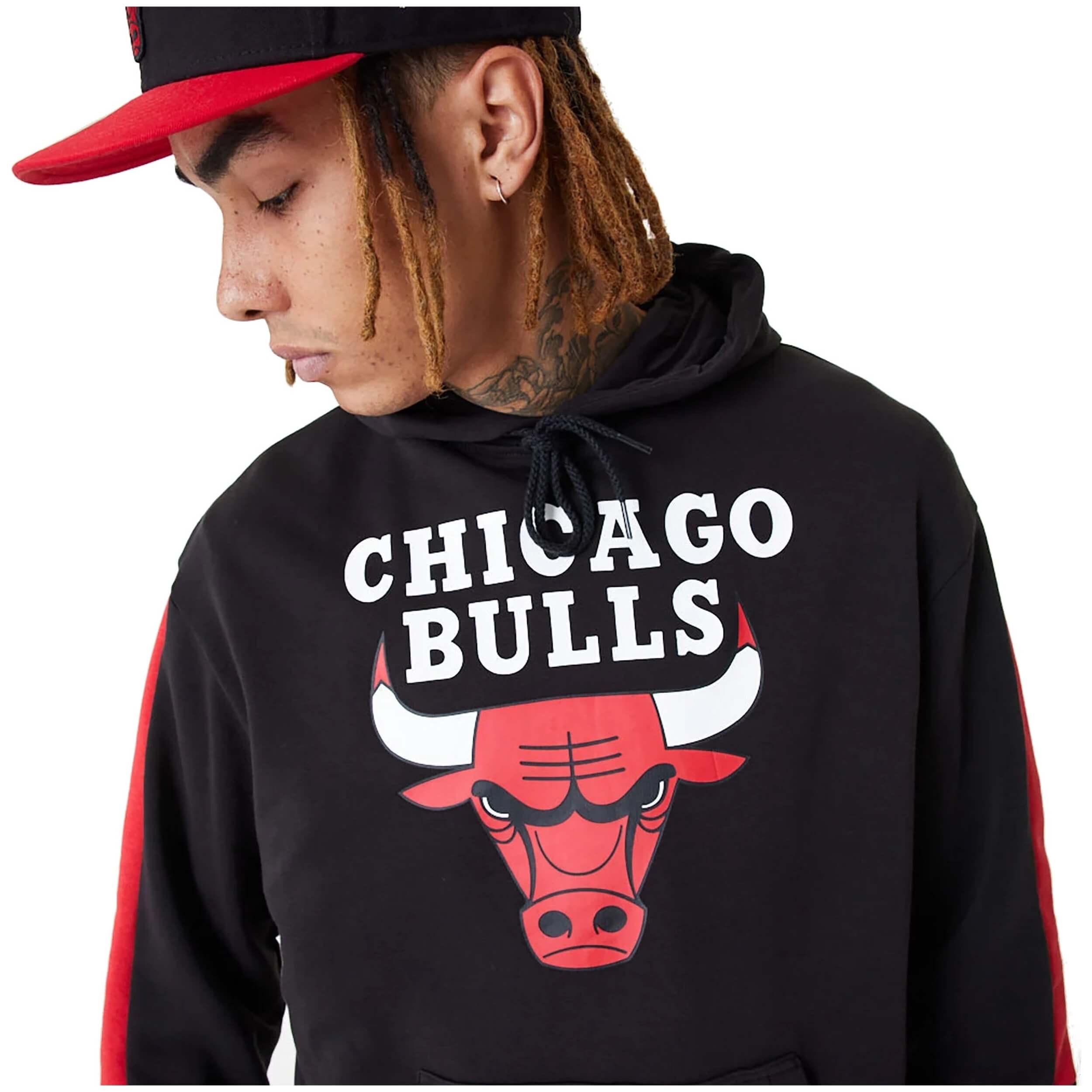 Sudadera Con Capucha New Era Chicago Bulls