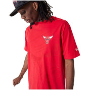 Camiseta De Manga Corta New Era Nba Chicago Bulls Nba Lifestyle Oversized
