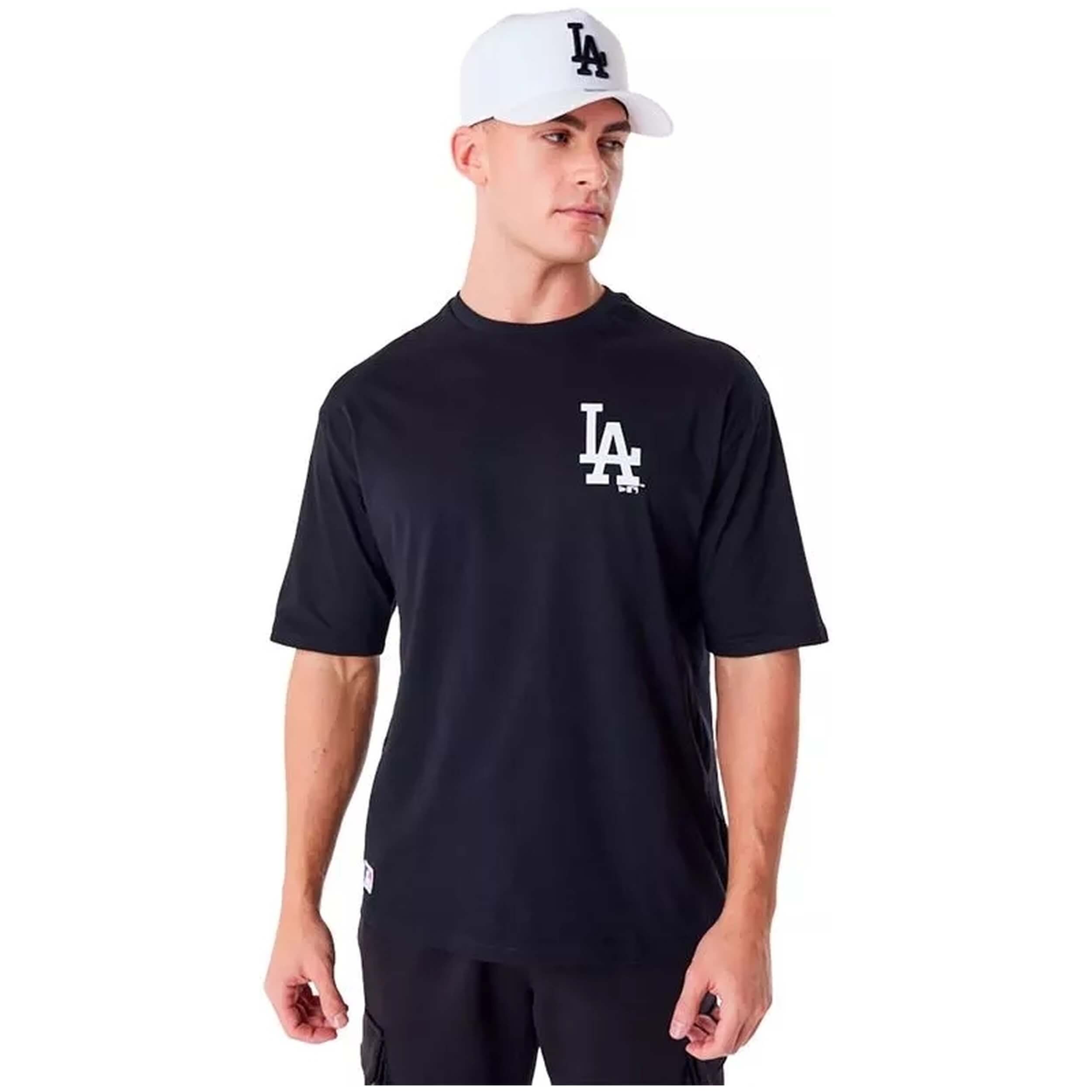 Camiseta De Manga Corta New Era La Dodgers League Essentials Oversized