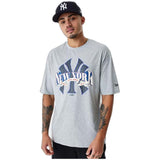 Camiseta De Manga Corta New Era Mlb Arch Logo Graphic New York Yankees