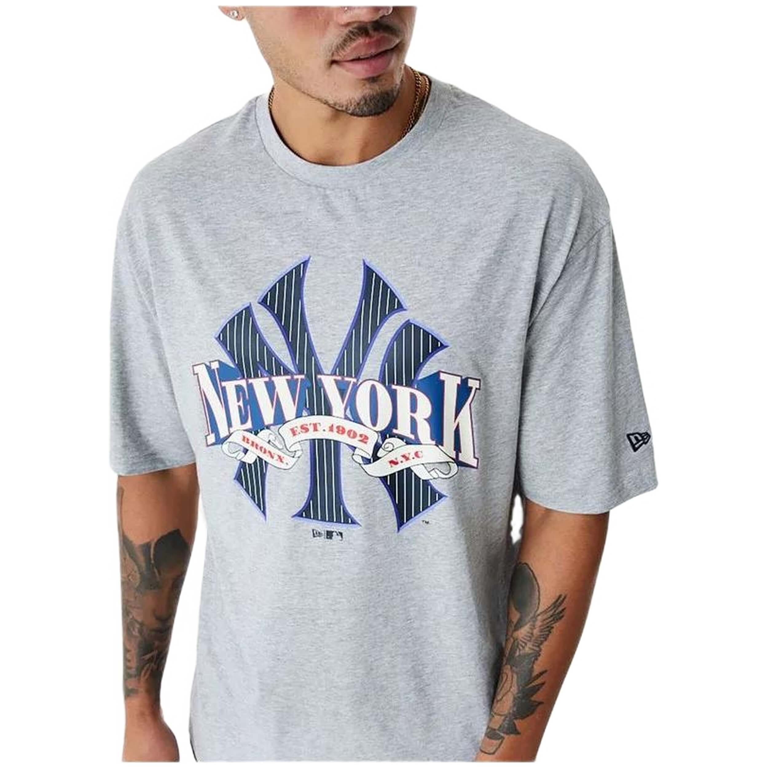 New Era Mlb Arch Logo Graphic New York Yankees Short Sleeve T-Shirt