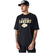 Camiseta De Manga Corta New Era Nba L.A Lakers