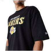 Camiseta De Manga Corta New Era Nba L.A Lakers