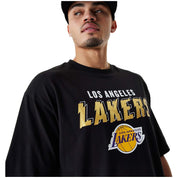 Camiseta De Manga Corta New Era Nba L.A Lakers