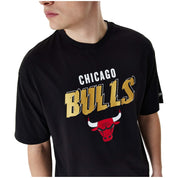 Camiseta De Manga Corta New Era Nba Chicago Bulls Team