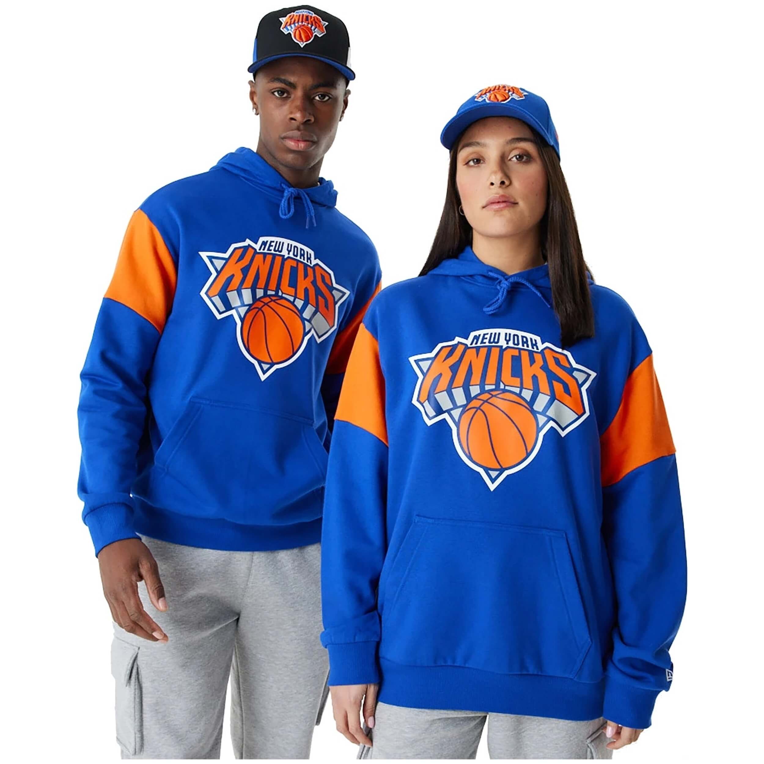Sudadera Con Capucha New Era New York Knicks Nba Hoodie