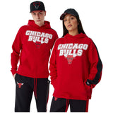 New Era NBA Chicago Bulls Cut And Sew Oversized Hoodie