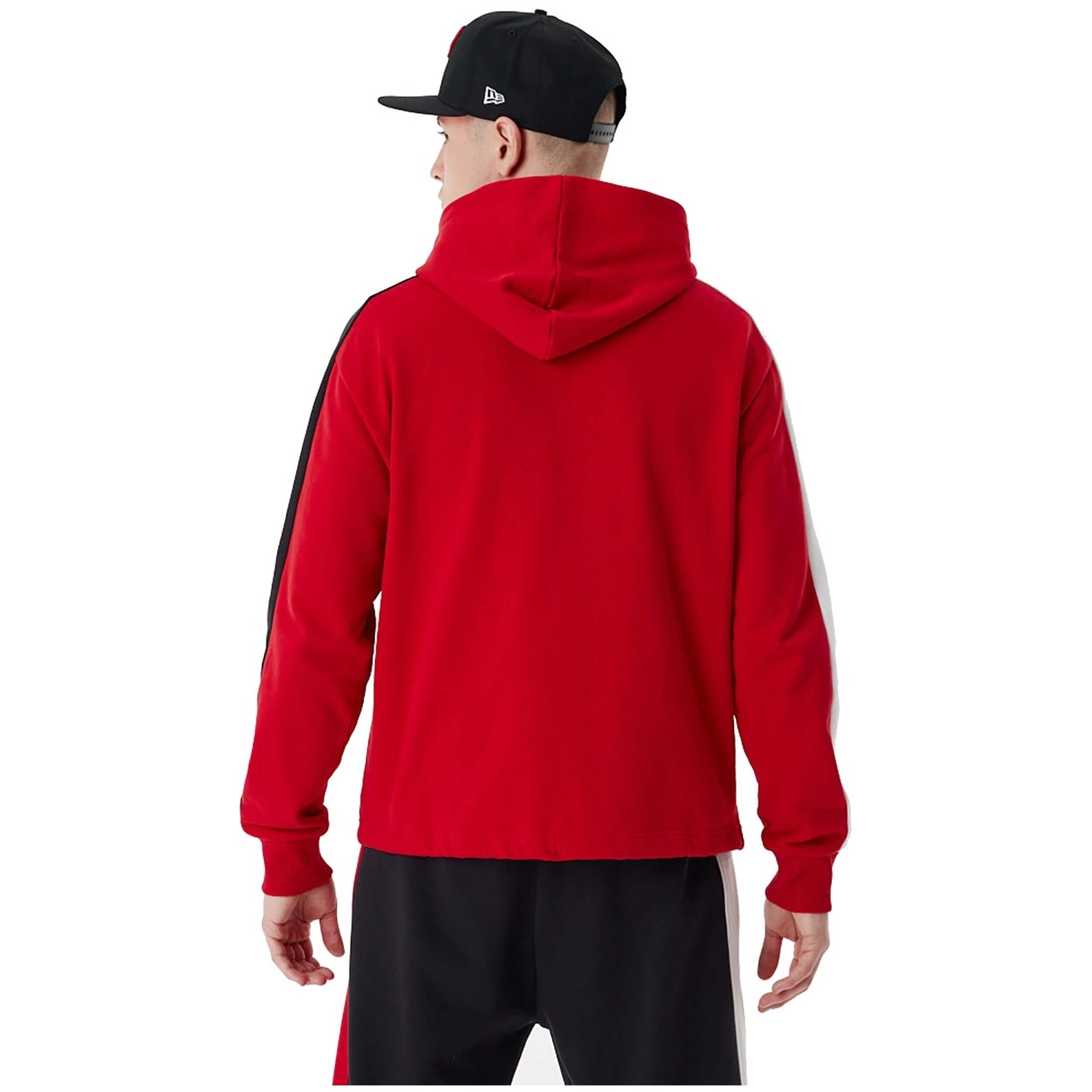 Sudadera Con Capucha New Era Nba Chicago Bulls Cut And Sew Oversized