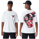 New Era Chicago Bulls NBA Large Infill Short-Sleeve T-Shirt