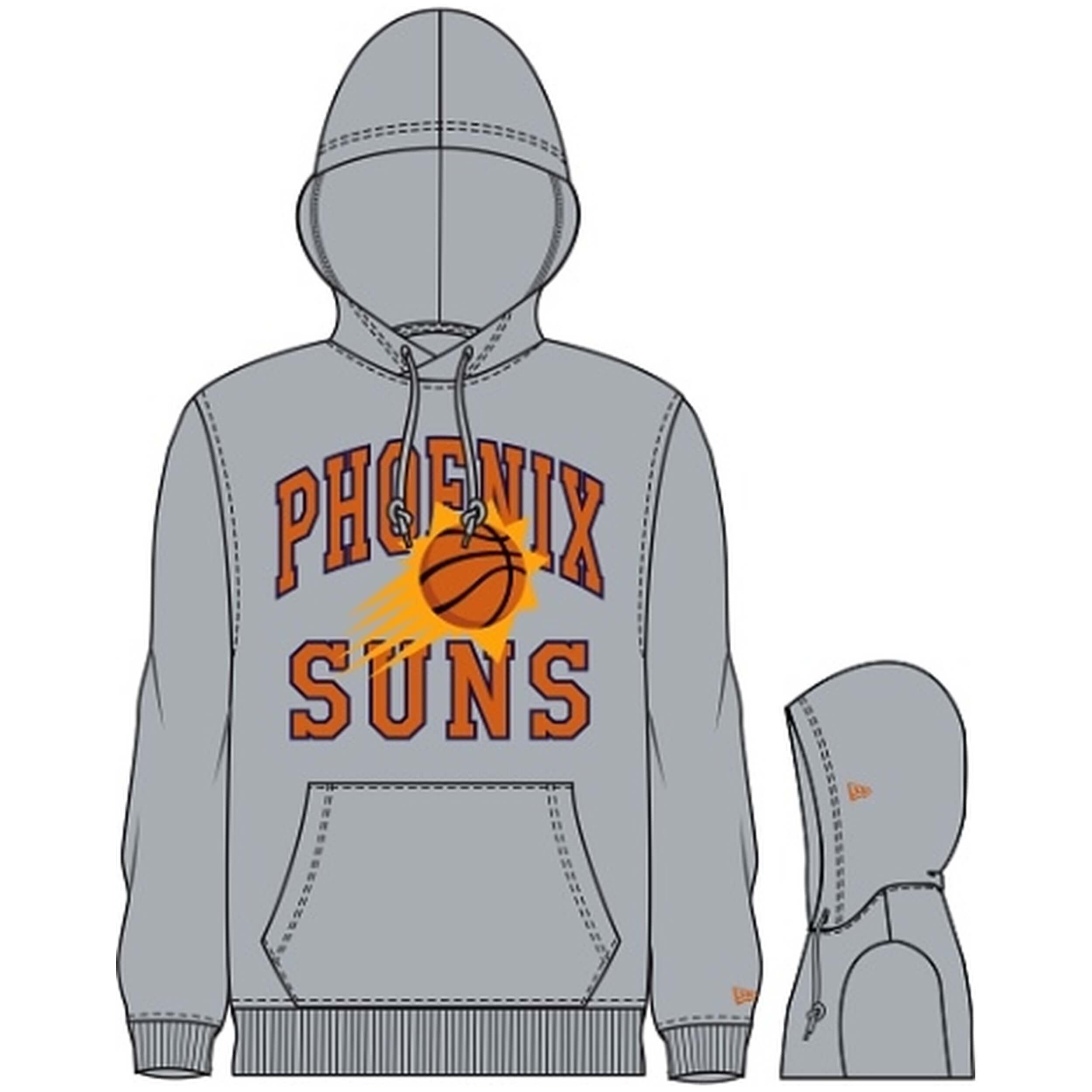 Sudadera Con Capucha New Era Nba23 Phoenix Suns To