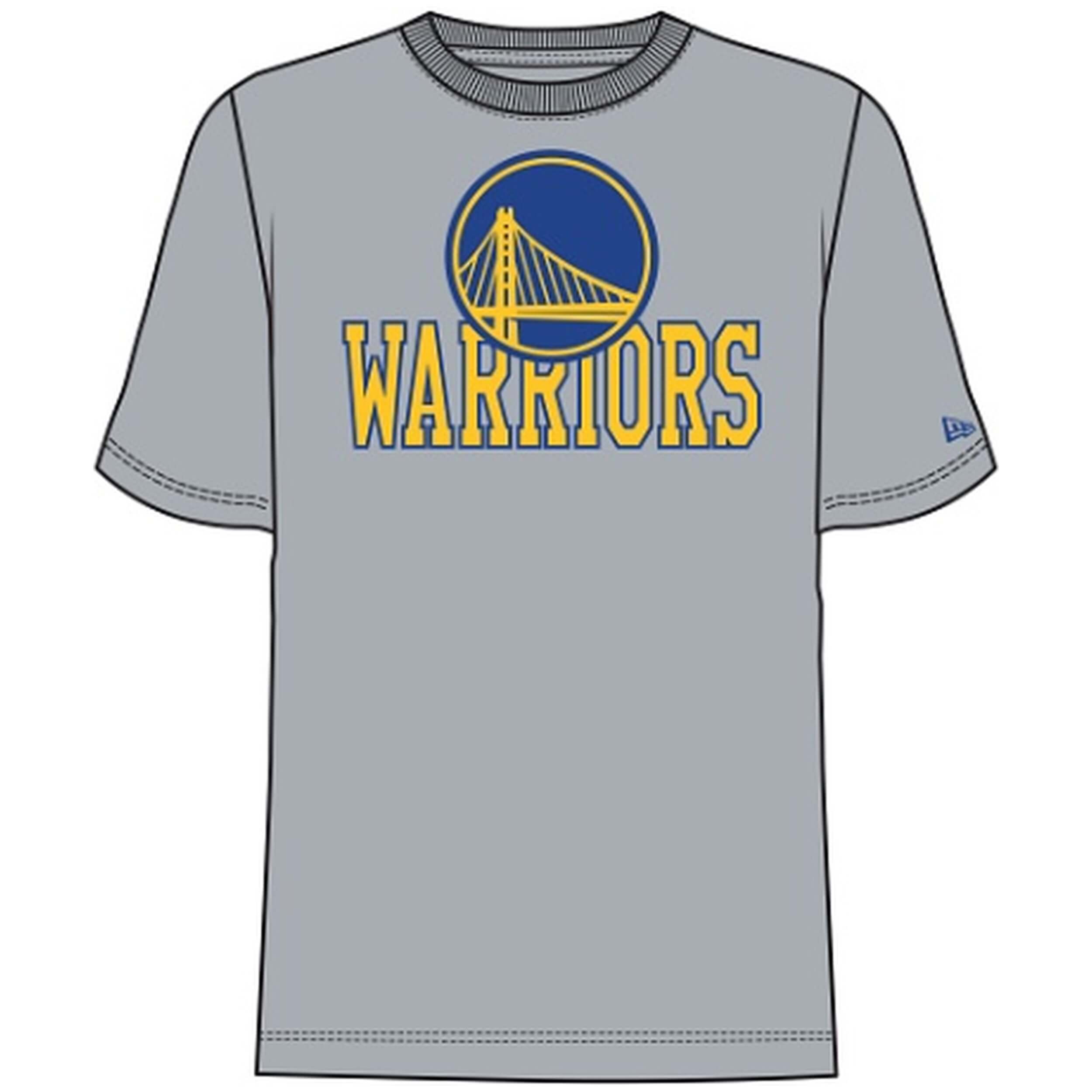 Camiseta De Manga Corta New Era Golden State Warriors Nba Tip Off 2023