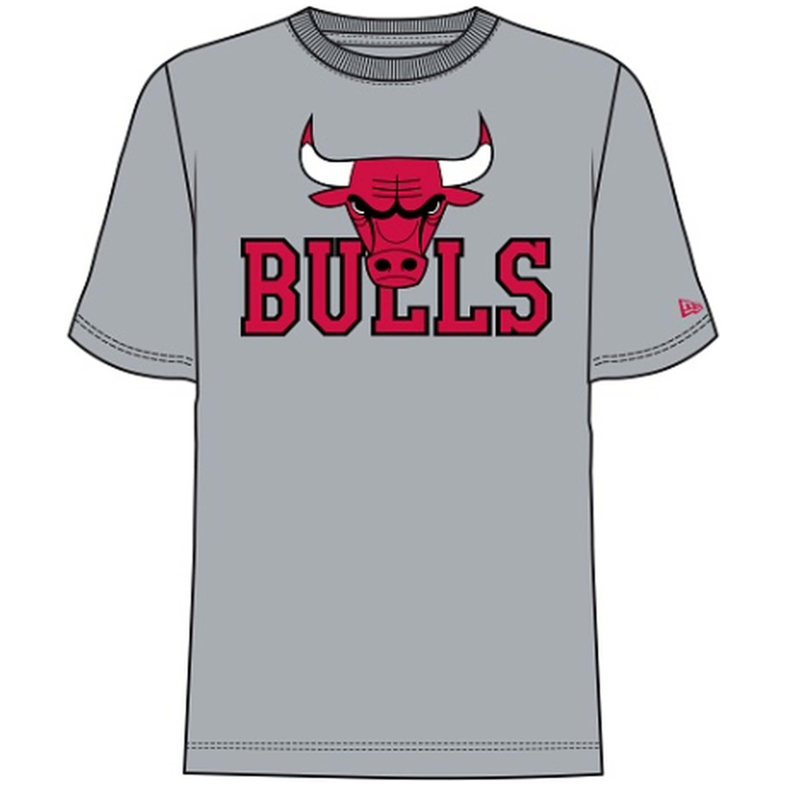 Camiseta De Manga Corta New Era Nba 23 Chicago Bulls
