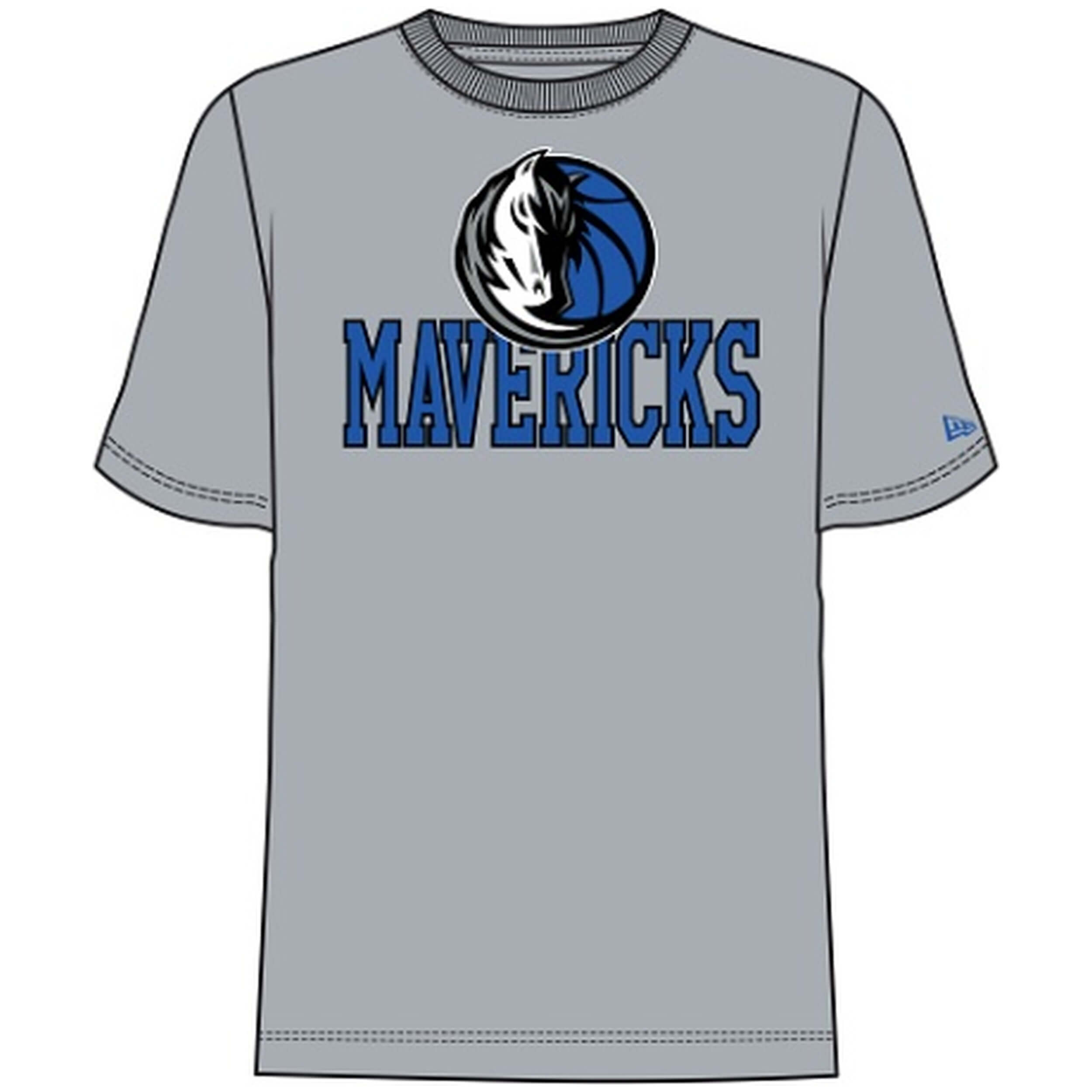 Camiseta De Manga Corta New Era Nba23 Dallas Mavericks