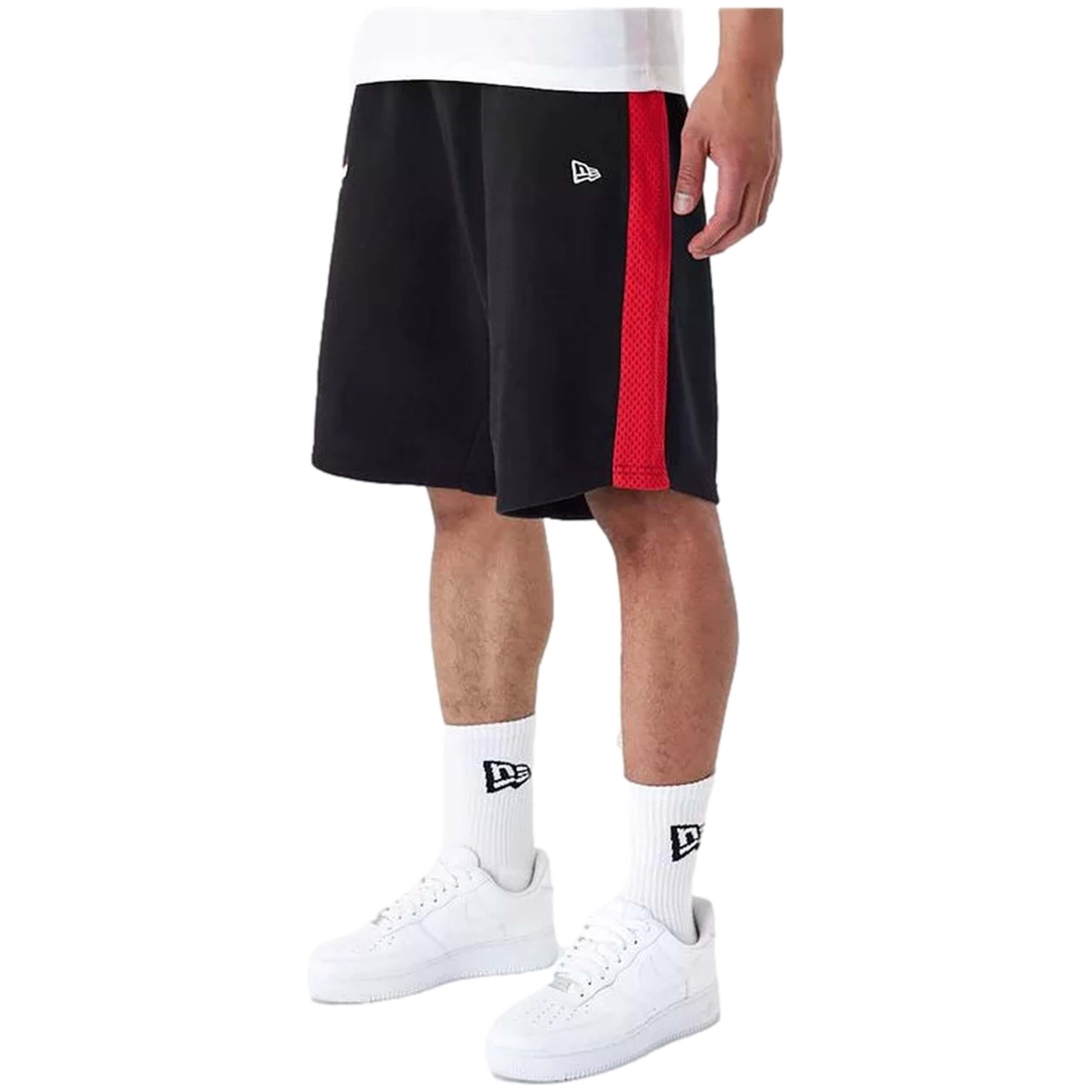 Pantalon Corto New Era Nba Chicago Bulls Mesh Panel Oversized Shorts