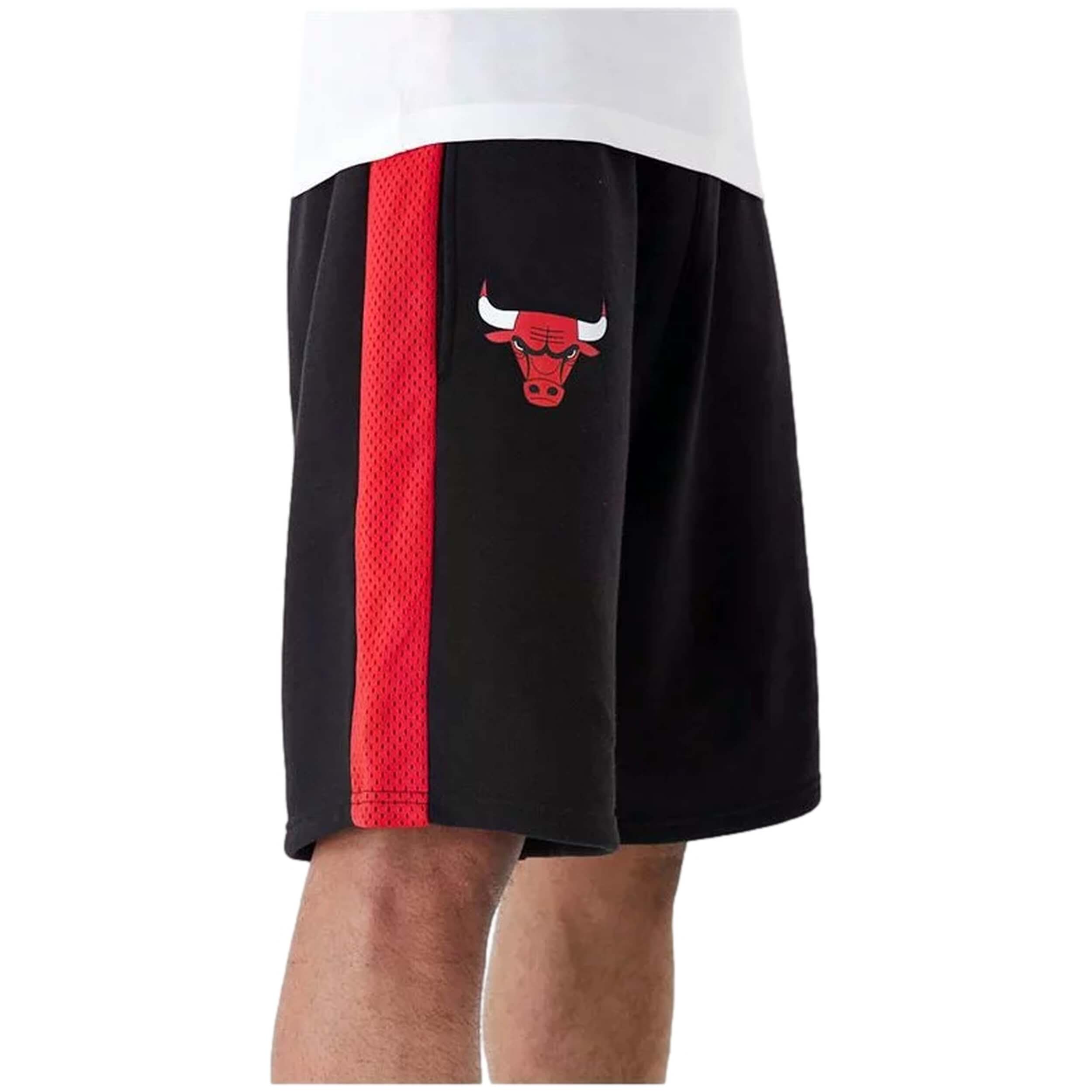 Pantalon Corto New Era Nba Chicago Bulls Mesh Panel Oversized Shorts