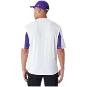 New Era NBA Mesh Panel Lakers Short Sleeve T-Shirt