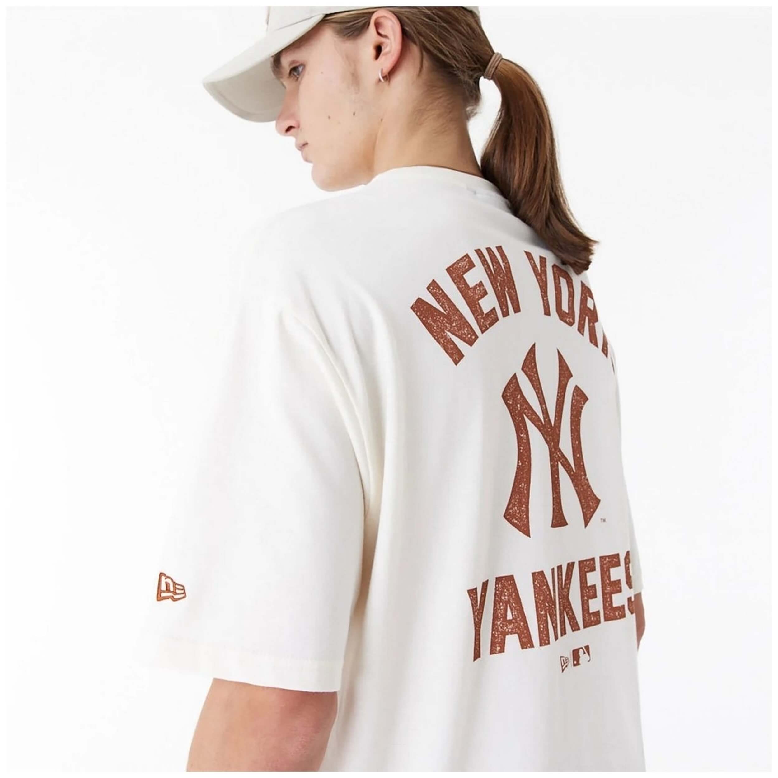 Camiseta De Manga Corta New Era New York Yankees