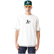 Camiseta De Manga Corta New Era Oakland Athletics Mlb World Series Oversized