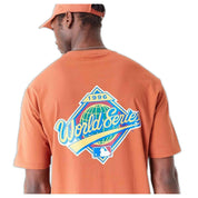 Camiseta De Manga Corta New Era Oversized New York Yankees Mlb World Series