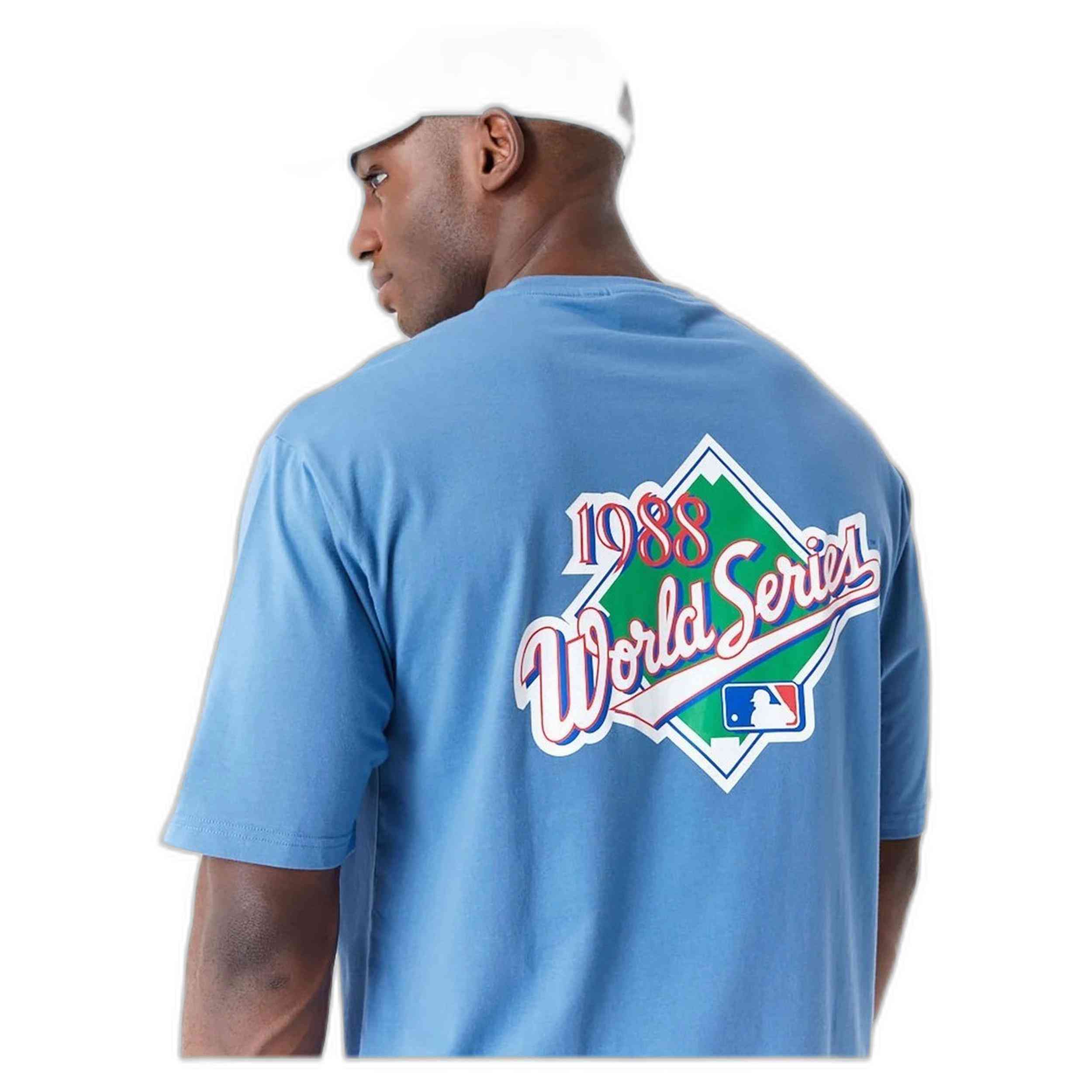Camiseta De Manga Corta New Era Oversized La Dodgers World Series