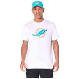 Camiseta De Manga Corta New Era Miami Dolphins