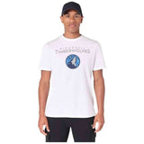 Camiseta De Manga Corta New Era Minnesota Timberwolves