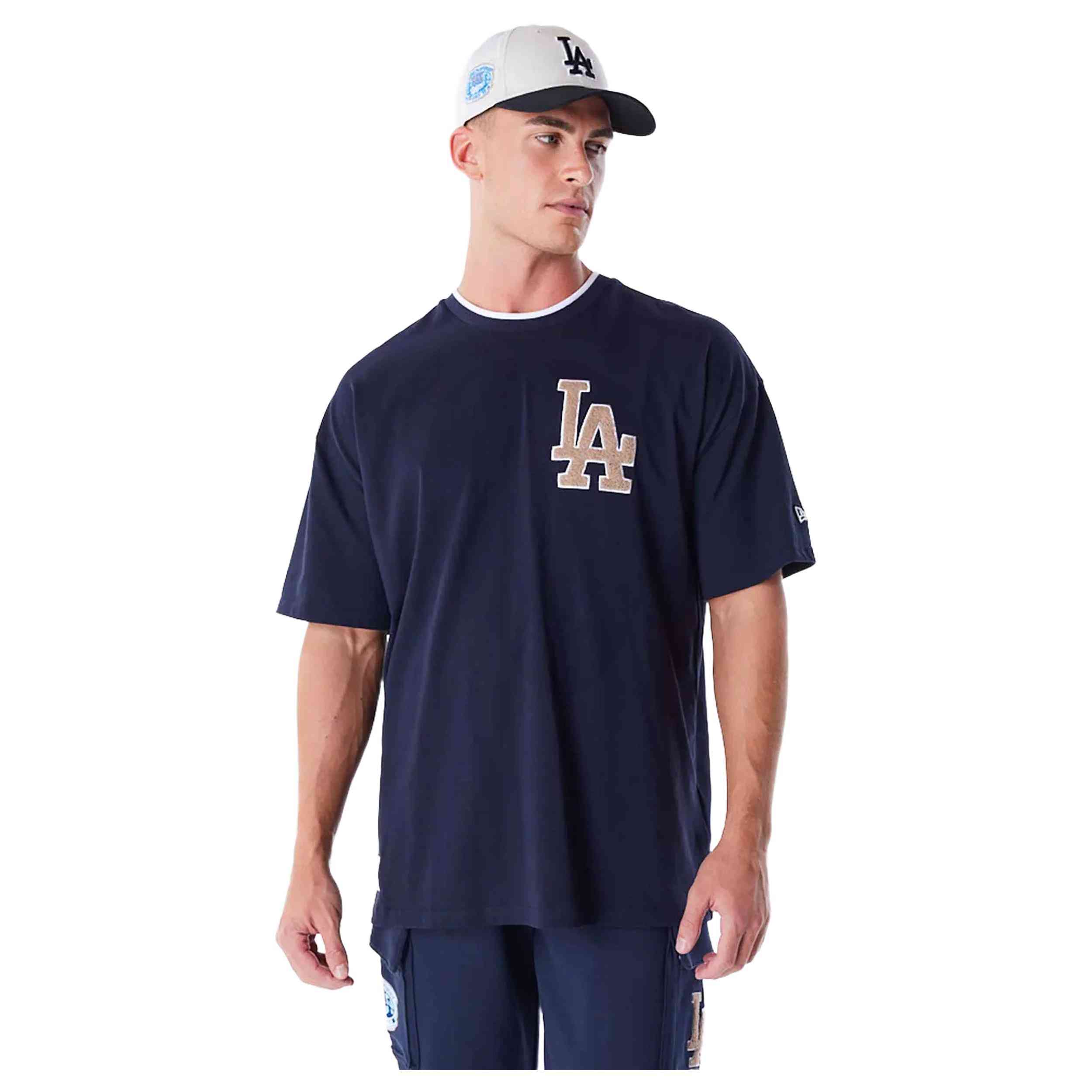 Camiseta De Manga Corta New Era Los Angeles Dodgers Mlb World Series