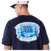 Camiseta De Manga Corta New Era Los Angeles Dodgers Mlb World Series